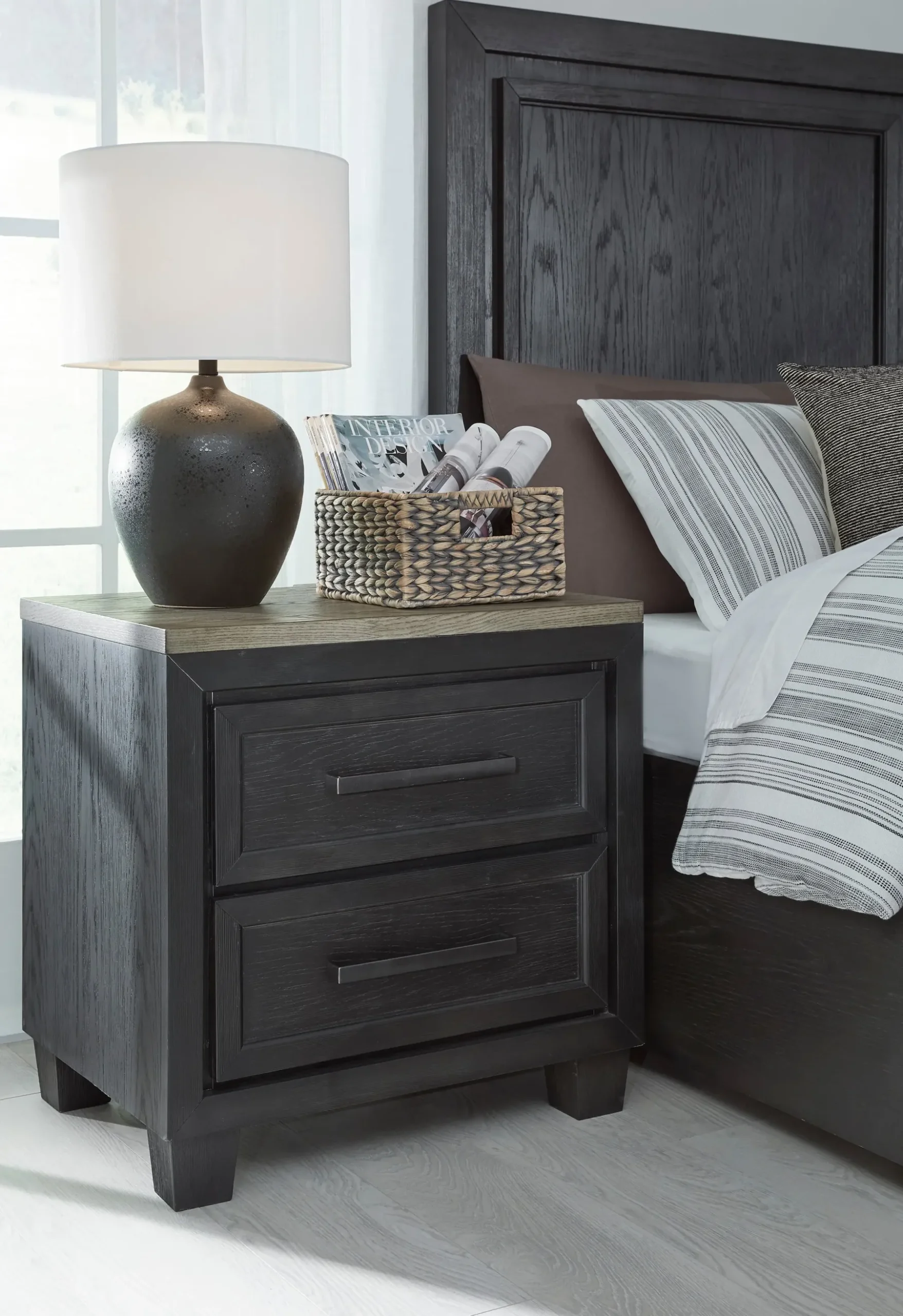 Discount American Furniture Galleries Foyland Nightstand
