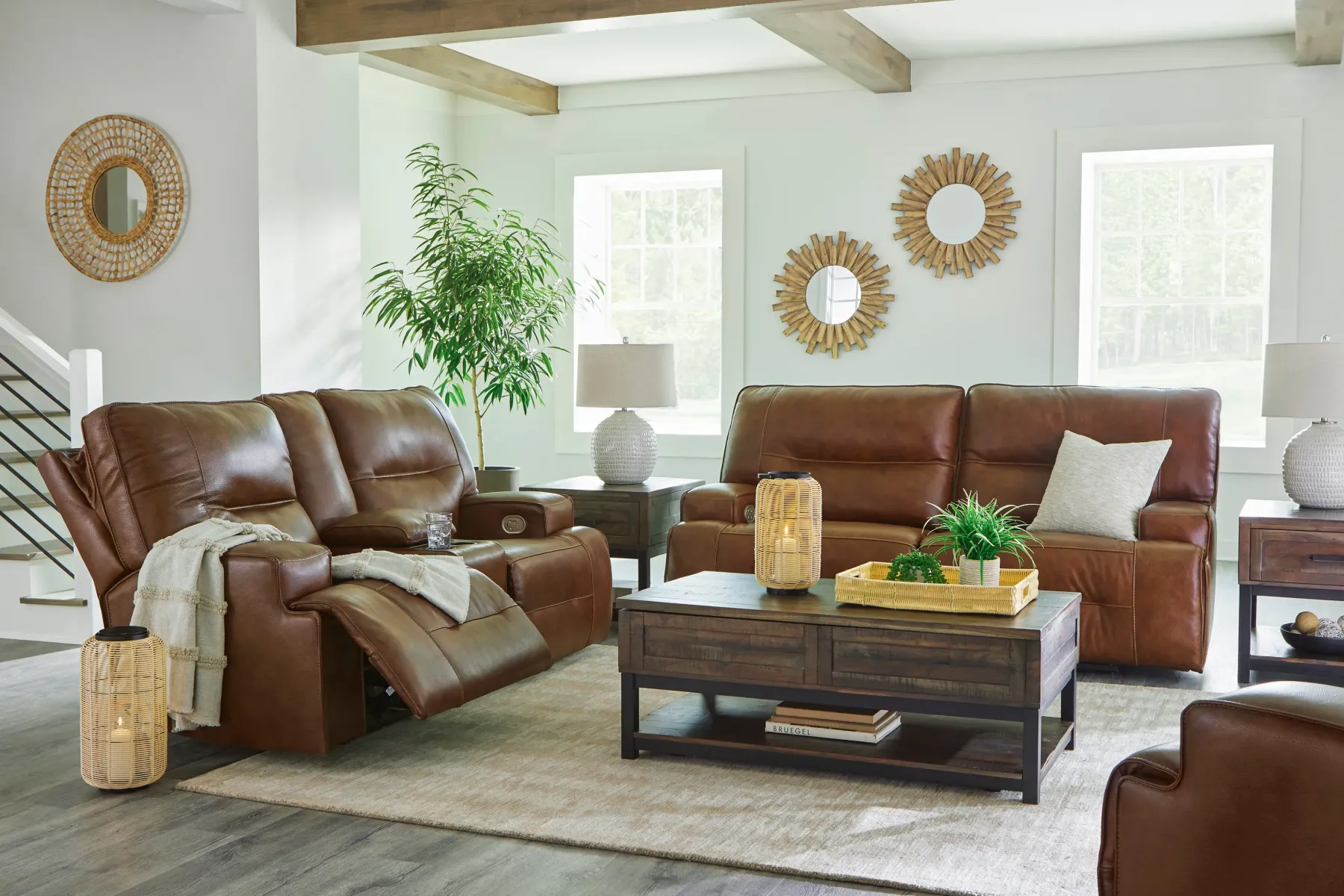 Clearance American Furniture Galleries Francesca Reclining Sofa