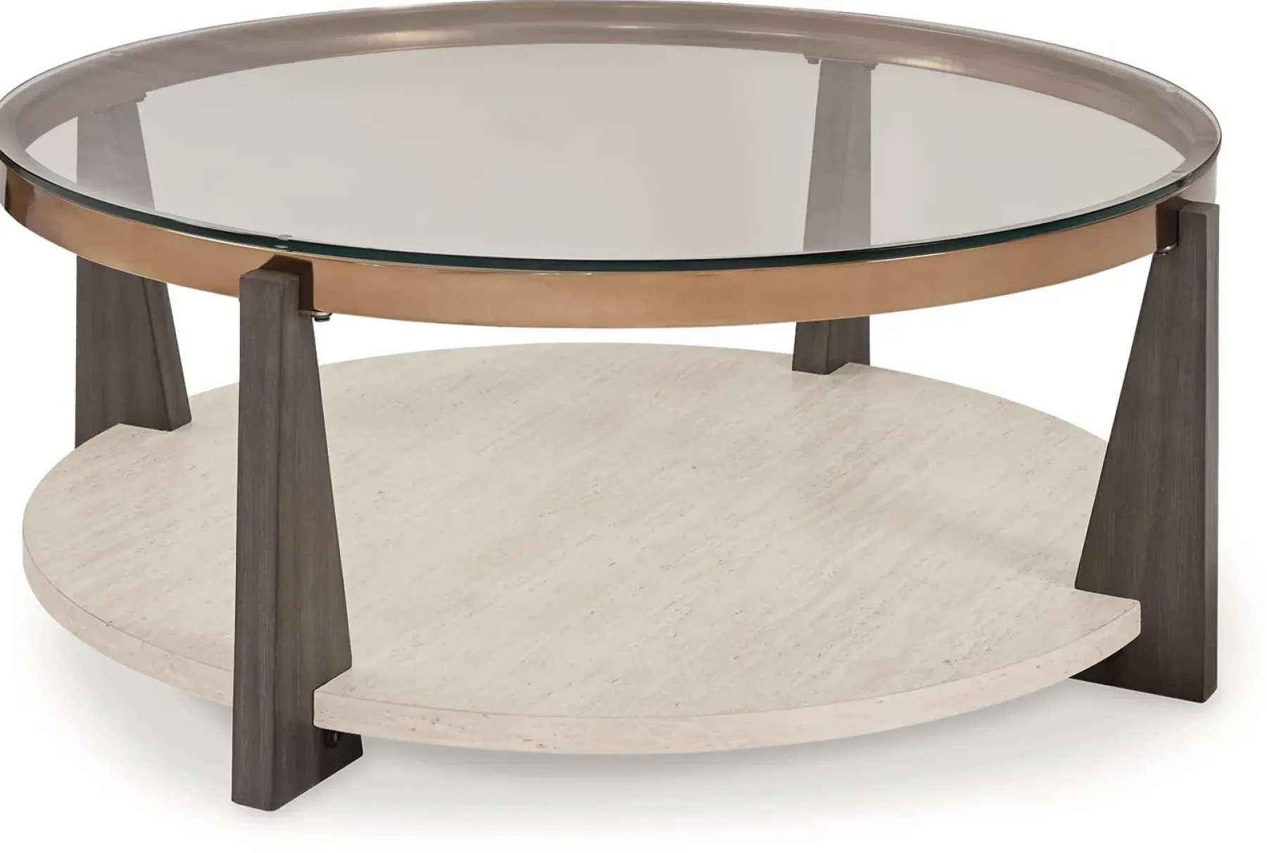 Online American Furniture Galleries Frazwa Round Coffee Table