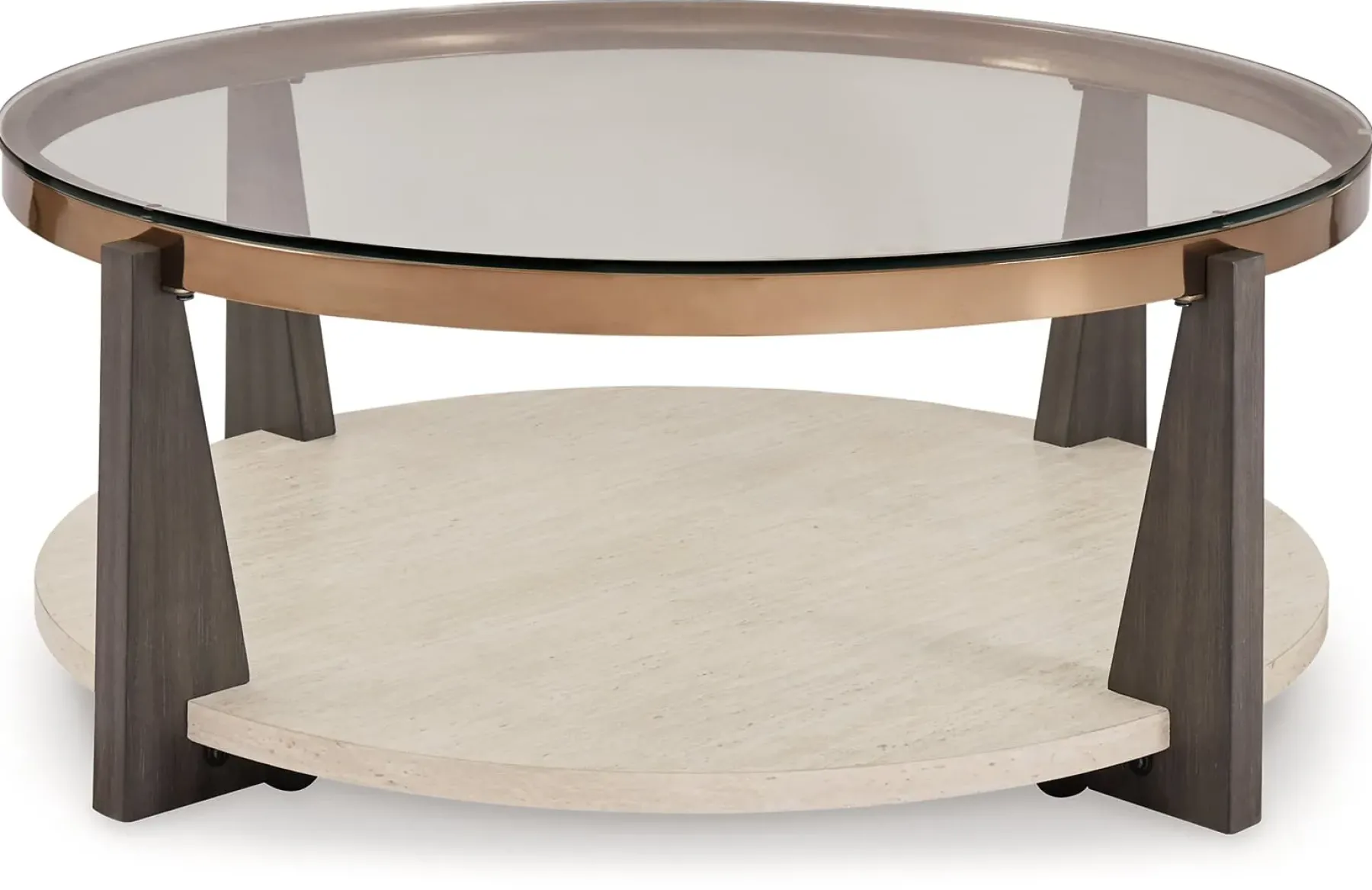 Online American Furniture Galleries Frazwa Round Coffee Table