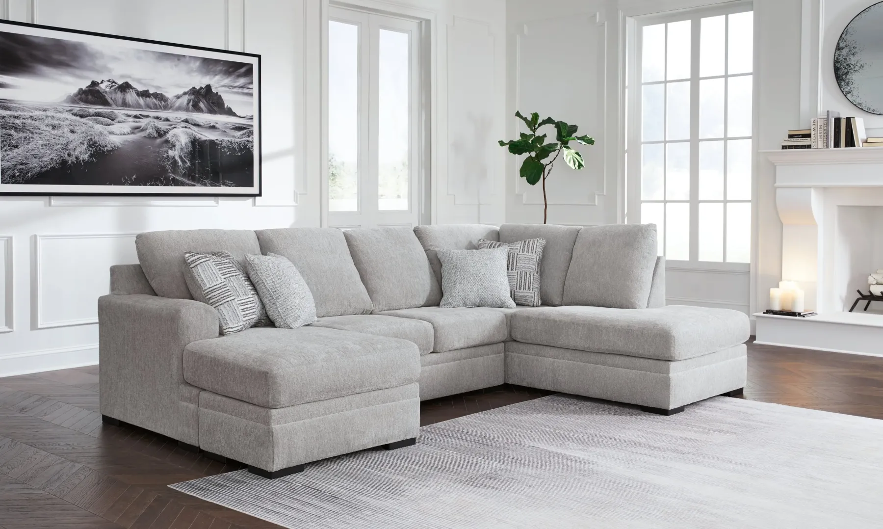 Online American Furniture Galleries Gabyleigh 2-Piece Sectional With Chaise