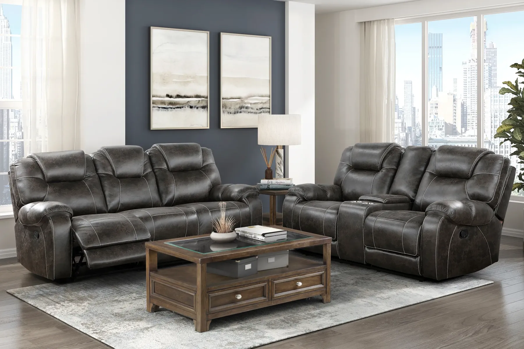 Sale American Furniture Galleries Gainesville Reclining Sofa