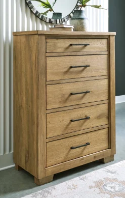 Hot American Furniture Galleries Galliden 5-Drawer Chest