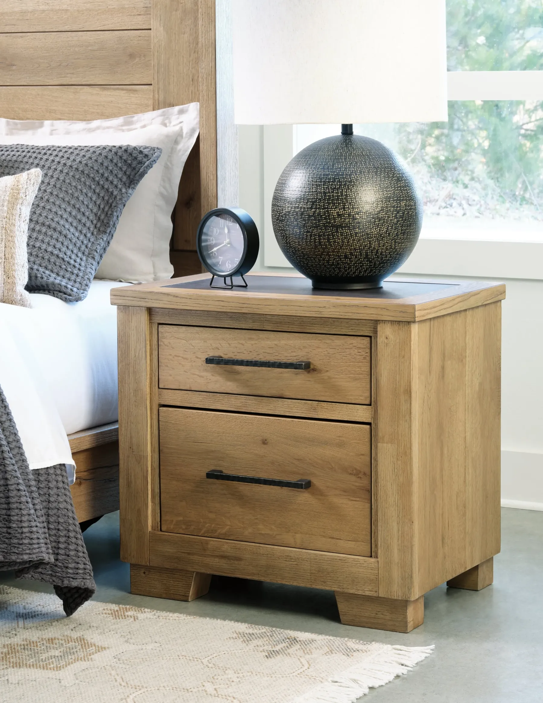 Fashion American Furniture Galleries Galliden 2-Drawer Nightstand