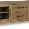 Fashion American Furniture Galleries Galliden Extra Large TV Stand