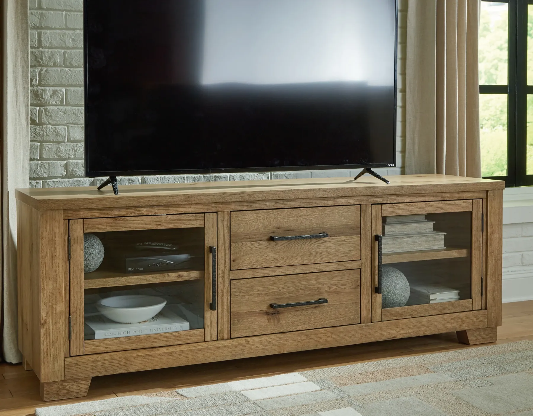 Fashion American Furniture Galleries Galliden Extra Large TV Stand