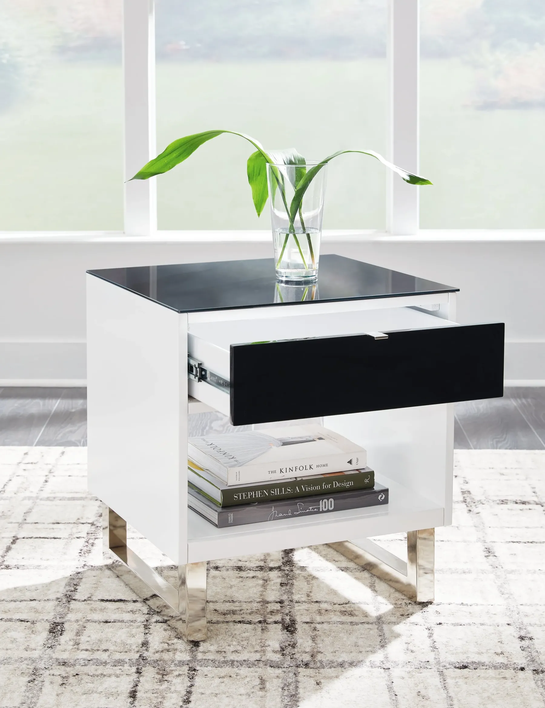 Fashion American Furniture Galleries Gardoni Rectangular End Table
