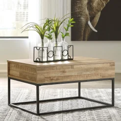 Clearance American Furniture Galleries Gerdanet Lift Top Cocktail Table