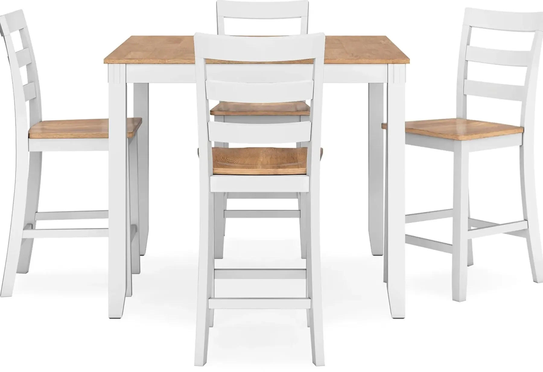 Discount American Furniture Galleries Gesthaven Drm Counter Table Set (5/Cn)