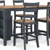 Clearance American Furniture Galleries Gesthaven 5-Piece Counter Height Dining Table