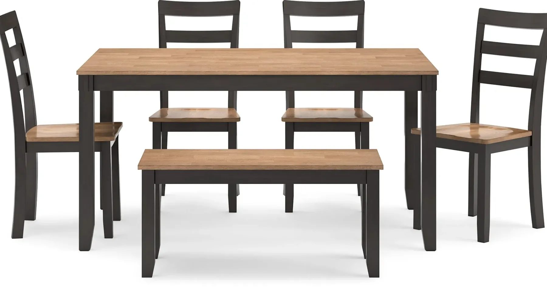 New American Furniture Galleries Gesthaven 6-Piece Dining Set