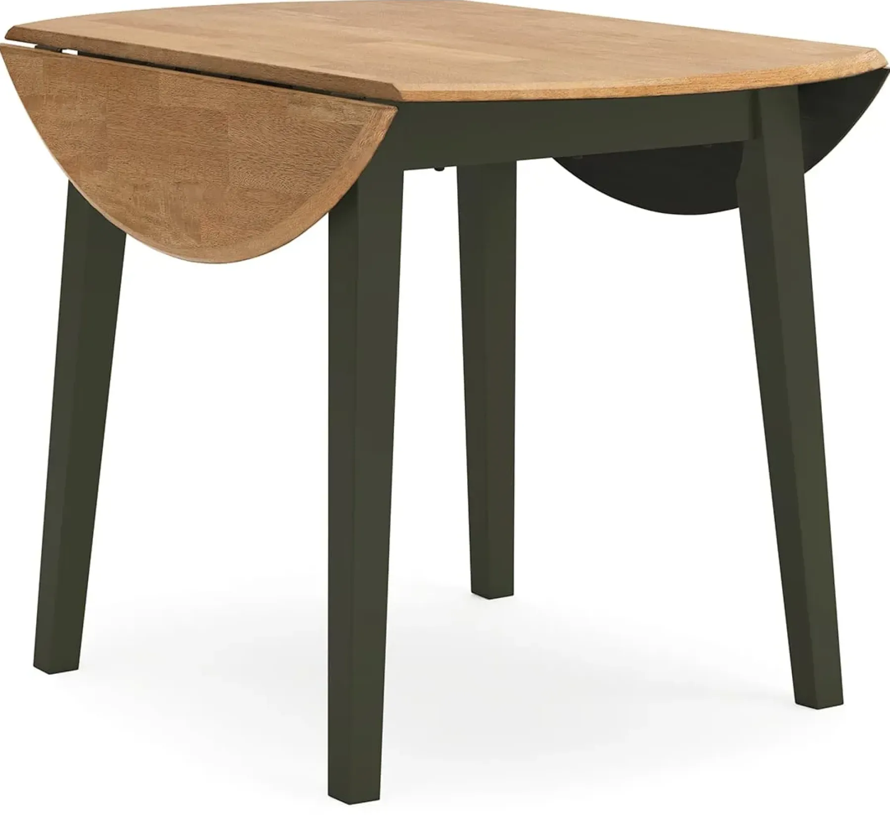 Sale American Furniture Galleries Gesthaven Round Drm Drop Leaf Table