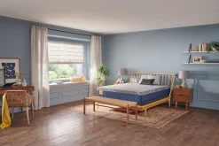 New American Furniture Galleries Golden Elegance H4 Featherton Firm King Mattress