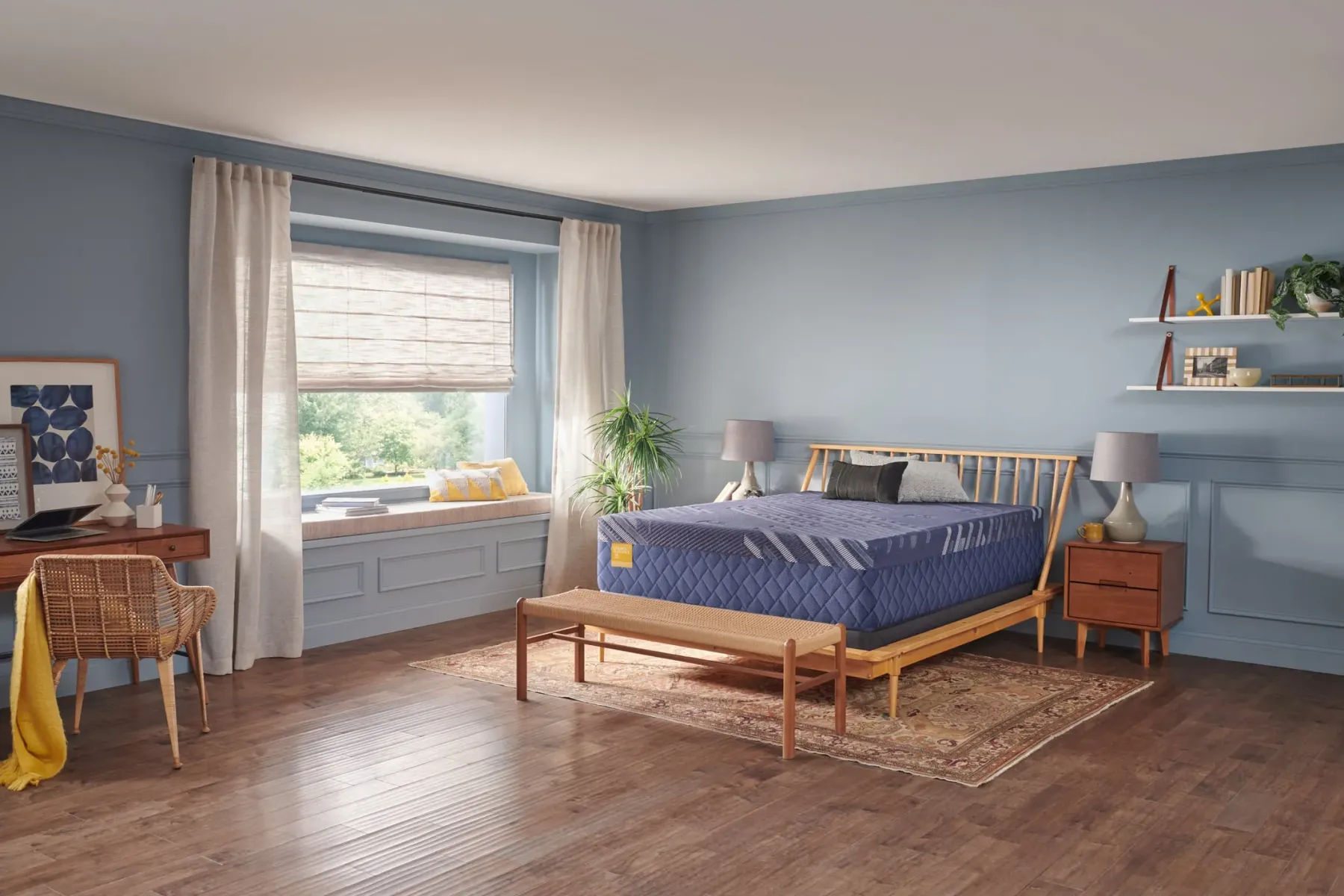 Discount American Furniture Galleries Golden Elegance H8 Remmington Soft King Mattress