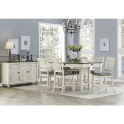 Best American Furniture Galleries Granby 4-Drawer Counter-Height Dining Table