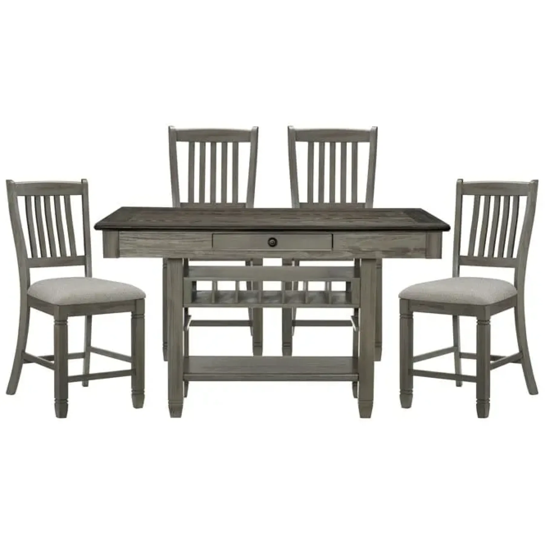 Outlet American Furniture Galleries Granby 5-Piece Counter-Height Dining Set