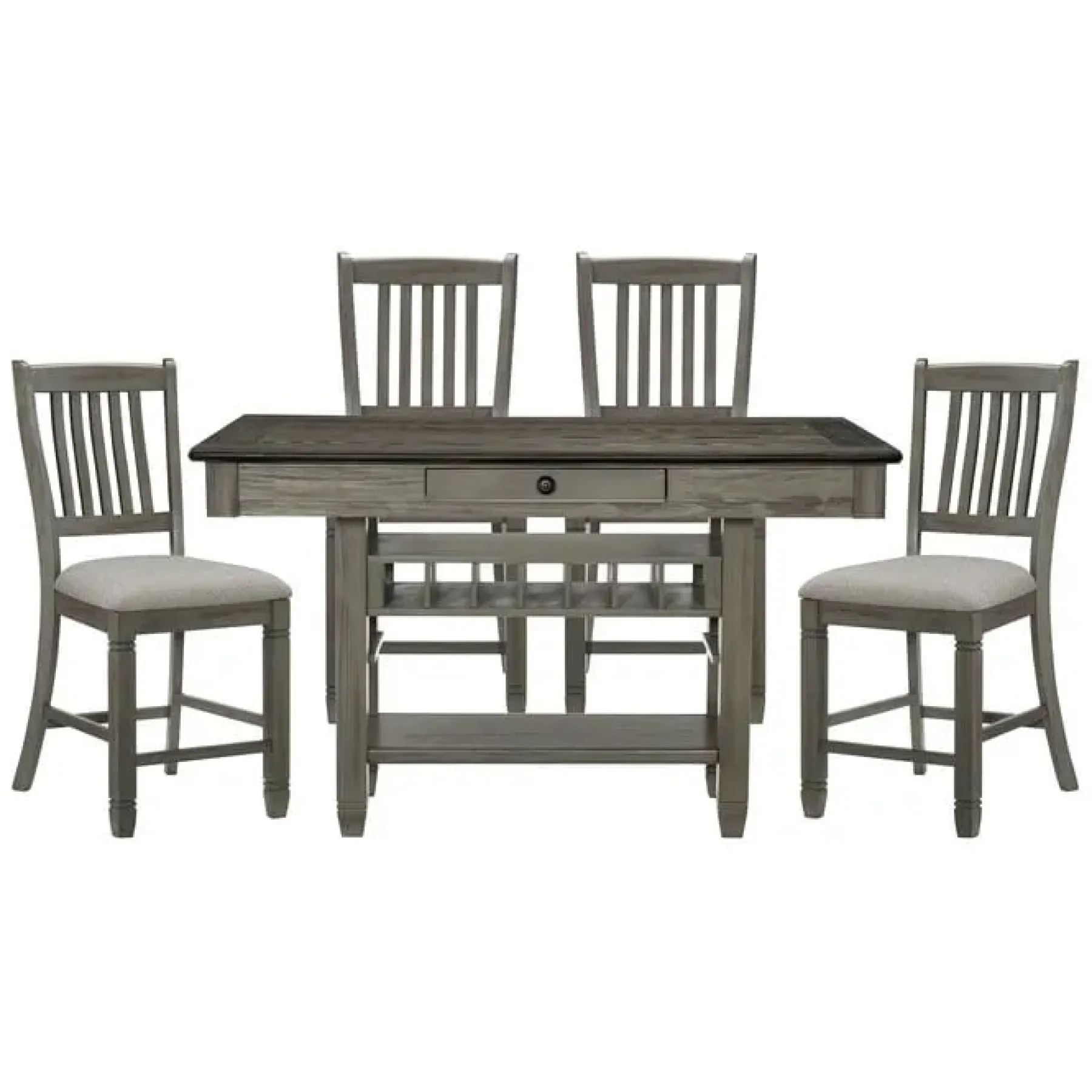 Outlet American Furniture Galleries Granby 5-Piece Counter-Height Dining Set
