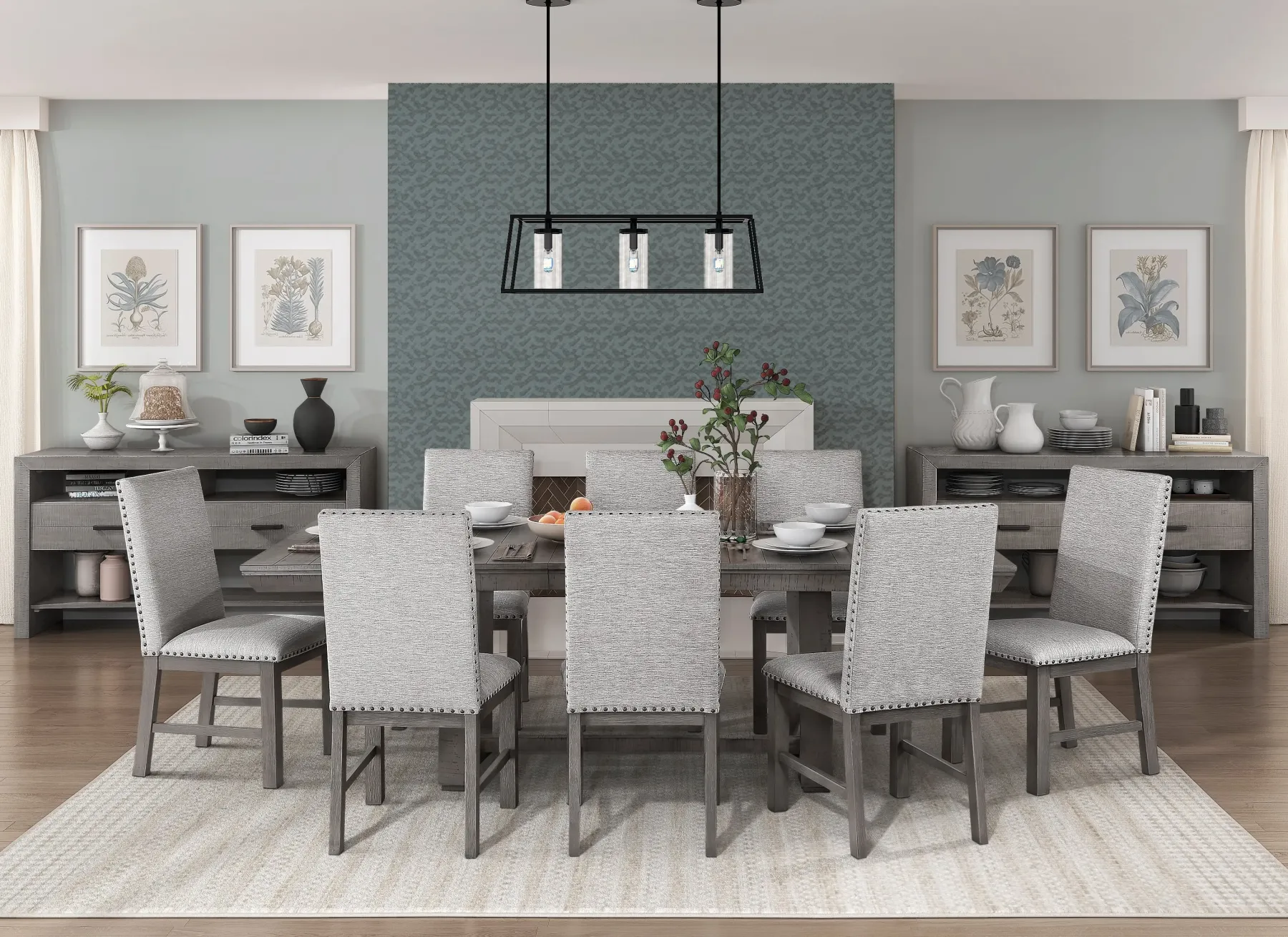 Fashion American Furniture Galleries Gresham 5-Piece Dining Set