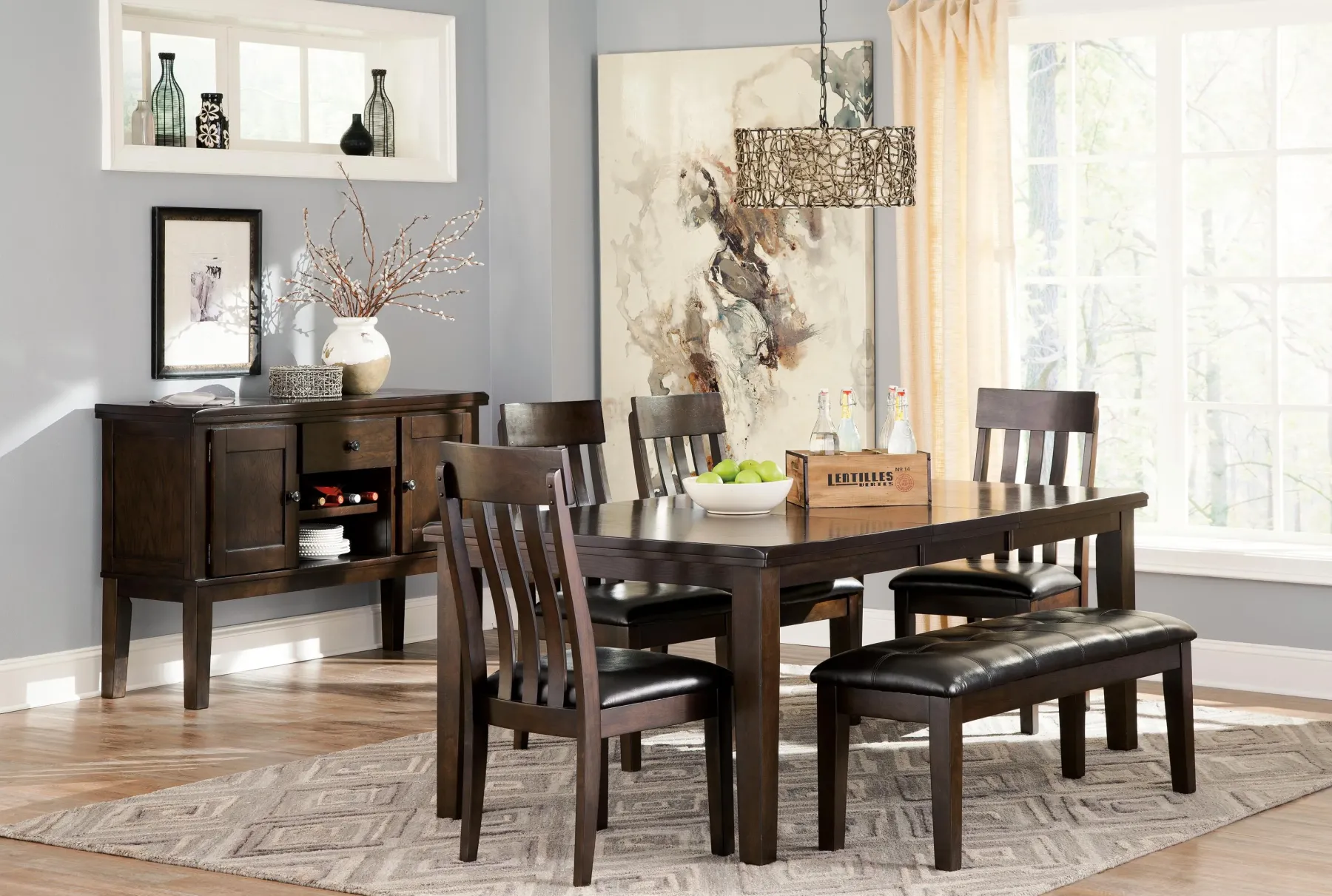 Fashion American Furniture Galleries Haddigan Dining Upholstered Side Chair