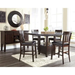 Hot American Furniture Galleries Haddigan 5-Piece Counter Height Set
