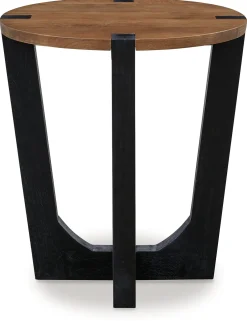 Clearance American Furniture Galleries Hanneforth Round End Table