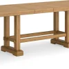 New American Furniture Galleries Havonplane Counter Height Dining Extension Table