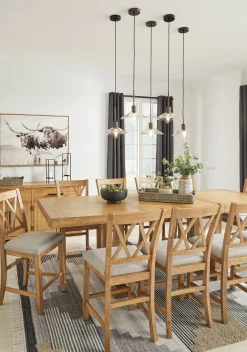New American Furniture Galleries Havonplane Counter Height Dining Extension Table