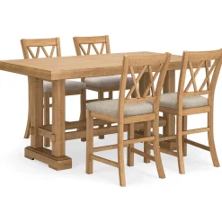 Outlet American Furniture Galleries Havonplane 5-Piece Counter Dining Set