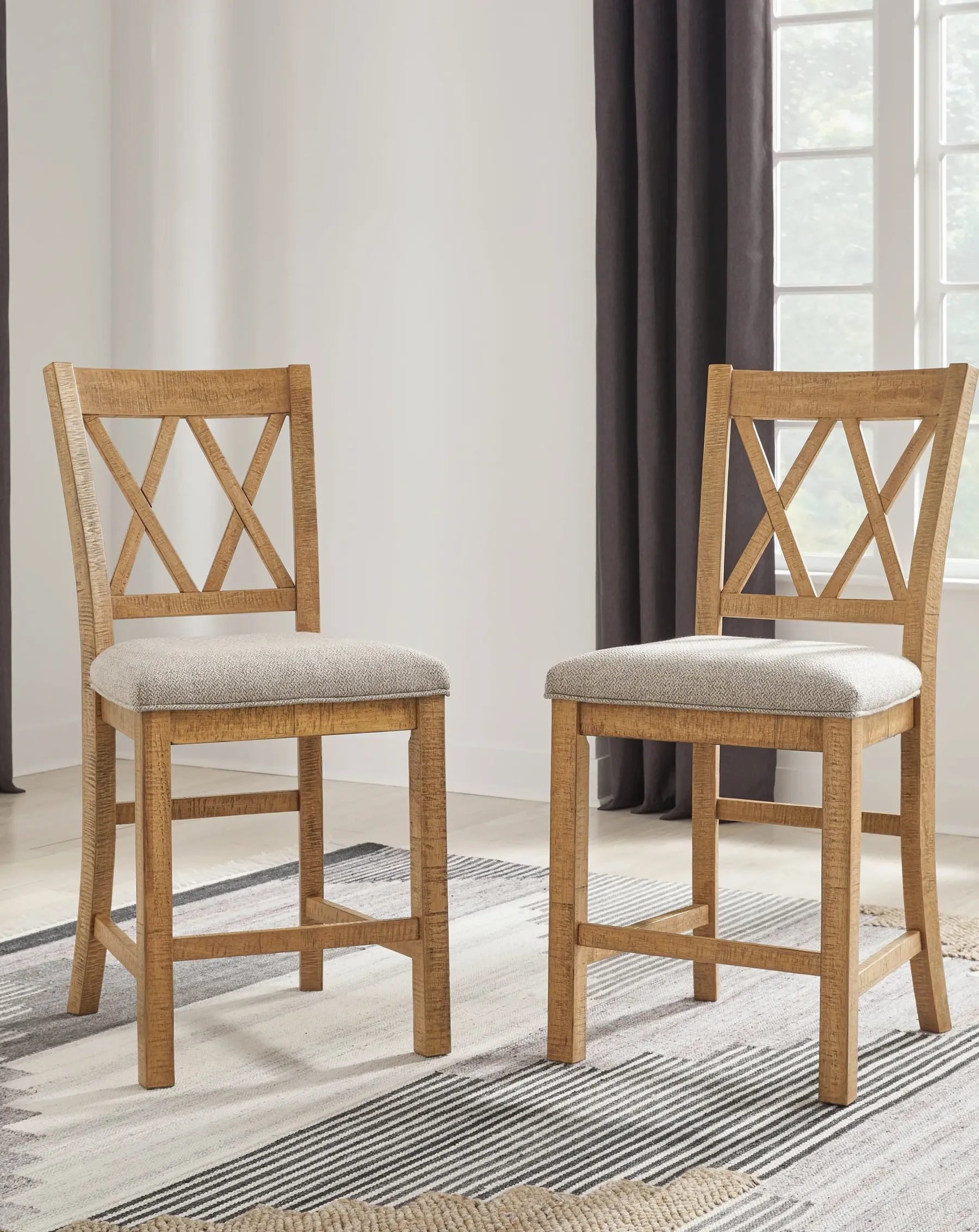 Best American Furniture Galleries Havonplane Upholstered Counter Height Barstool
