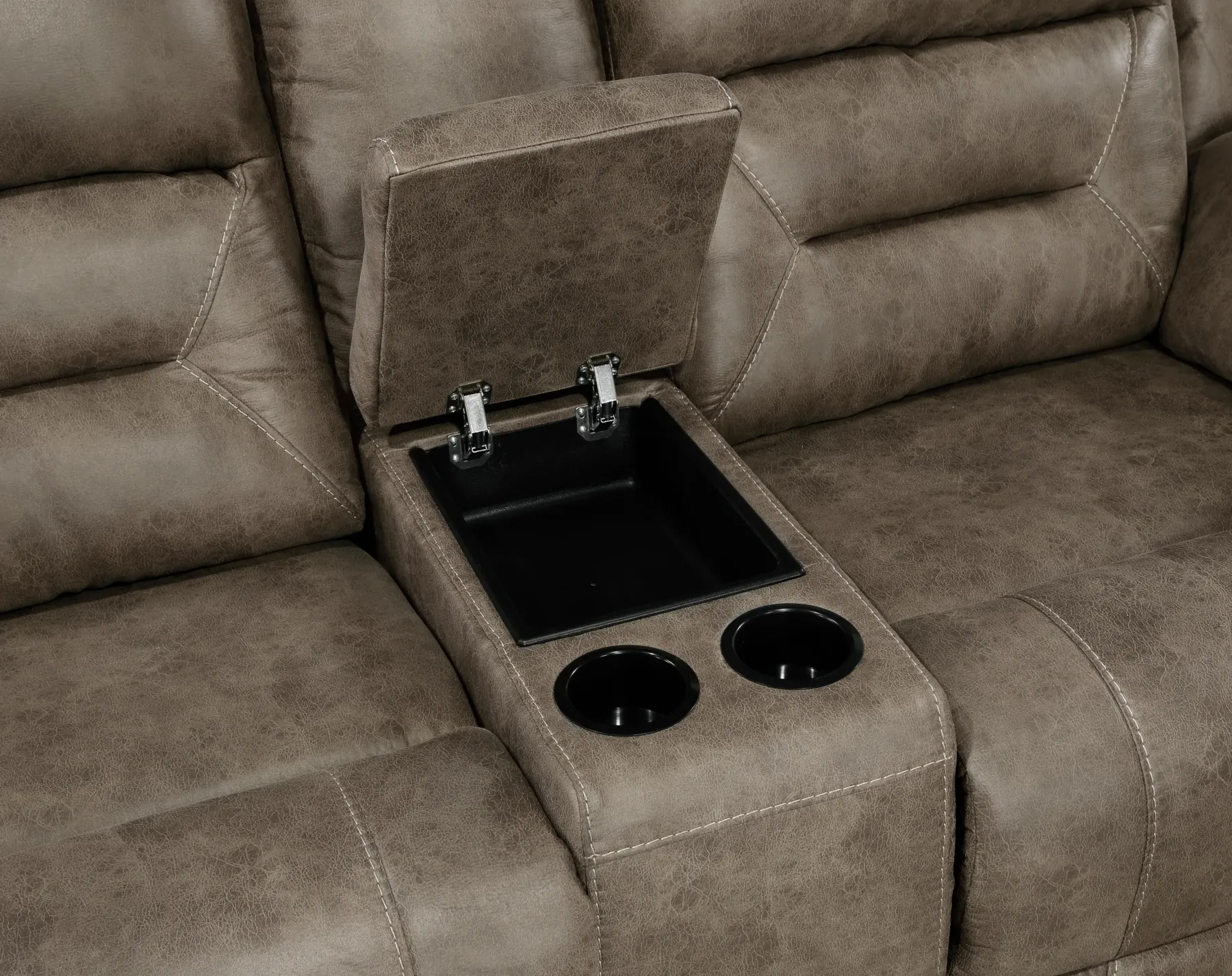 Discount American Furniture Galleries Hazen Manual Reclining Loveseat