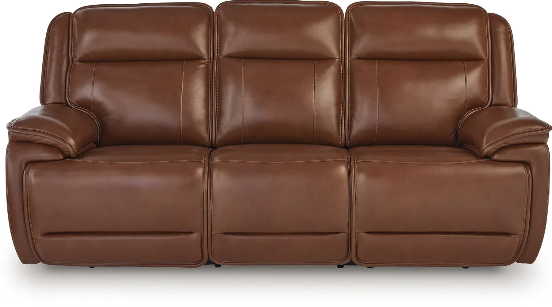 New American Furniture Galleries Healy Pier Pwr Rec Sofa With Adj Headrest