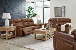 New American Furniture Galleries Healy Pier Pwr Rec Sofa With Adj Headrest