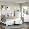 Sale American Furniture Galleries Hudson 6-Piece Full Storage Bedroom Set