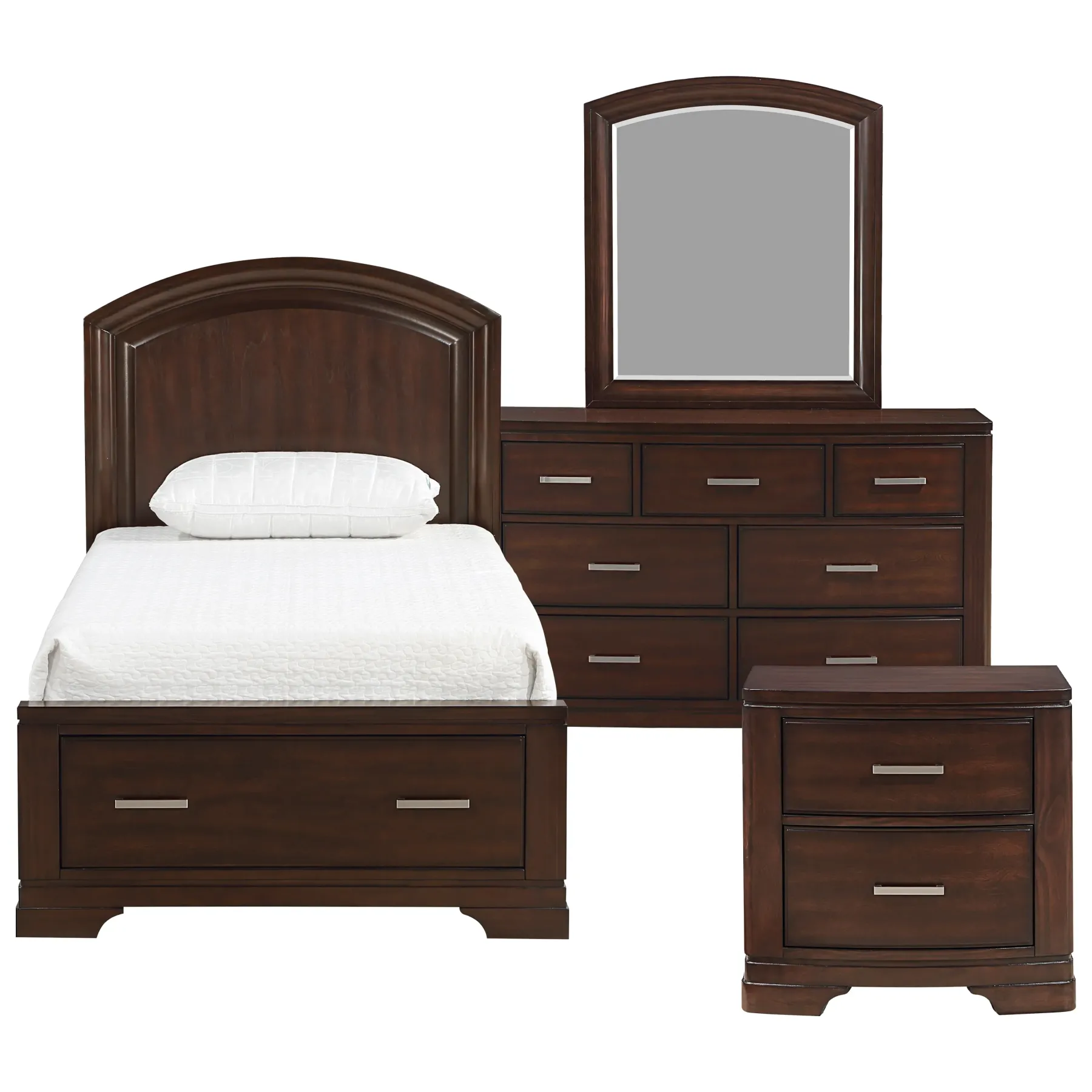 Fashion American Furniture Galleries Hudson 6-Piece Twin/Queen/King Bedroom Set