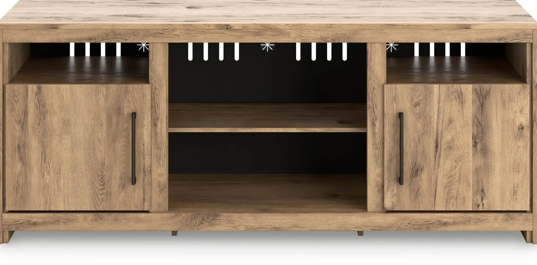 Best American Furniture Galleries Hyanna LG TV Stand w/Fireplace Option