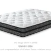 Best American Furniture Galleries 10 Inch Pocketed Hybrid King Mattress