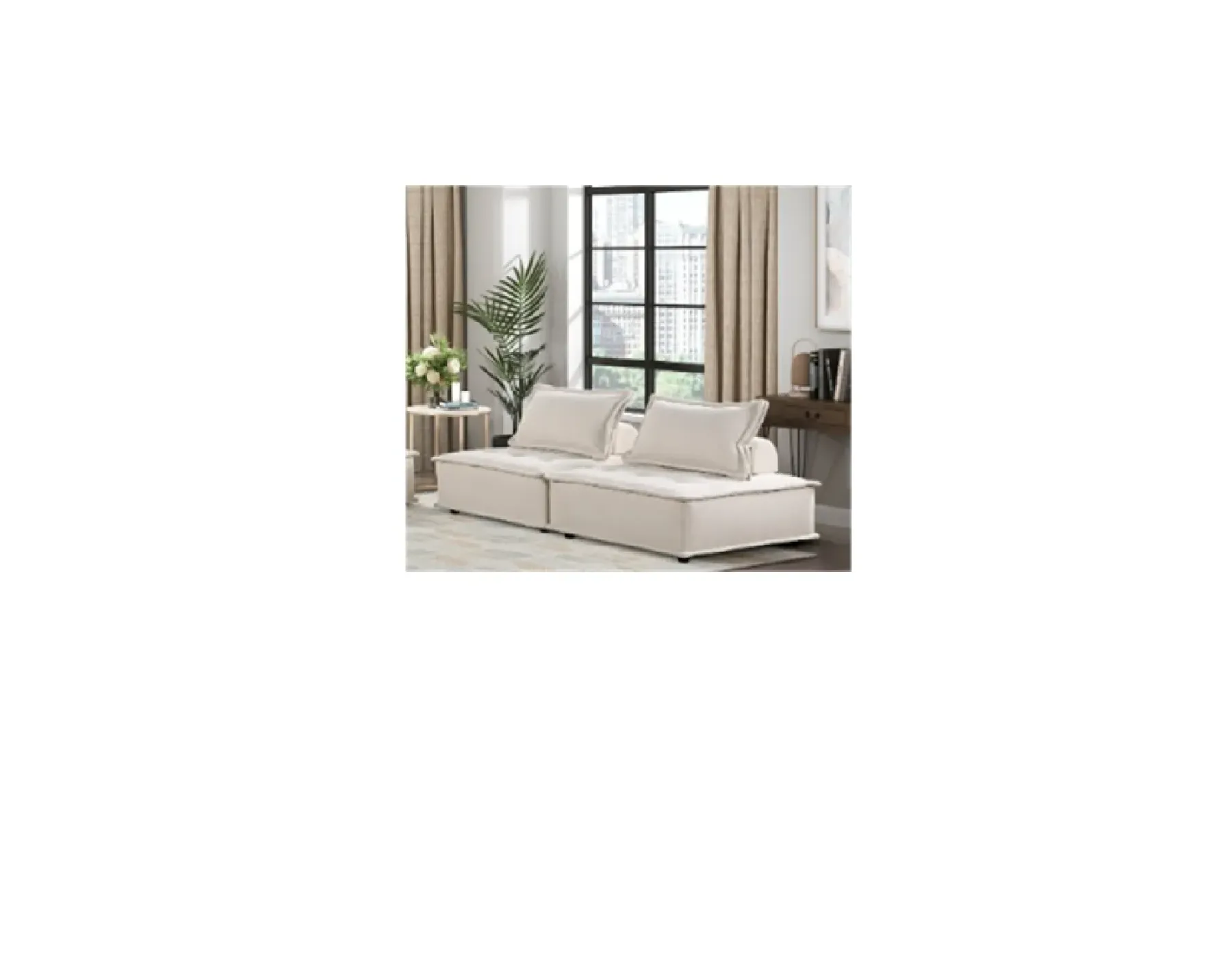 Hot American Furniture Galleries Inman Modular Loveseat