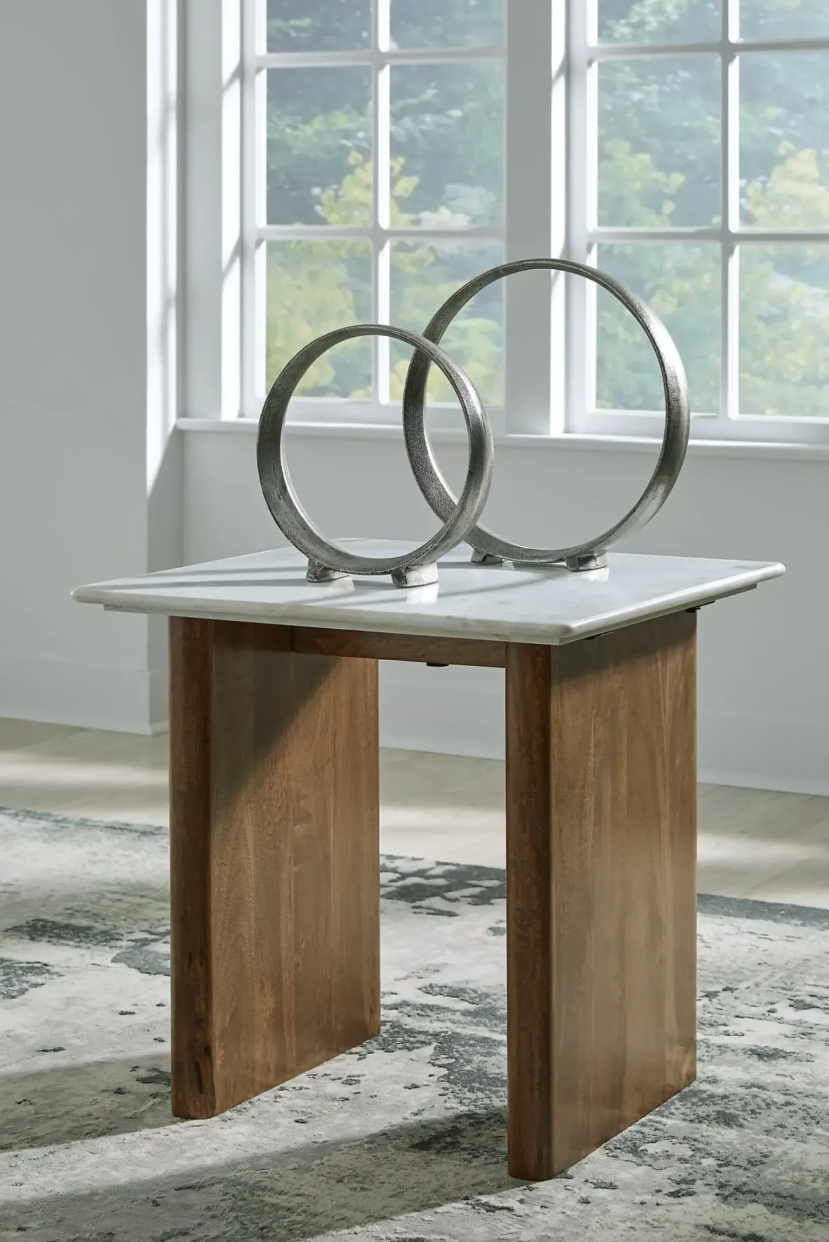 New American Furniture Galleries Isanti Rectangular End Table