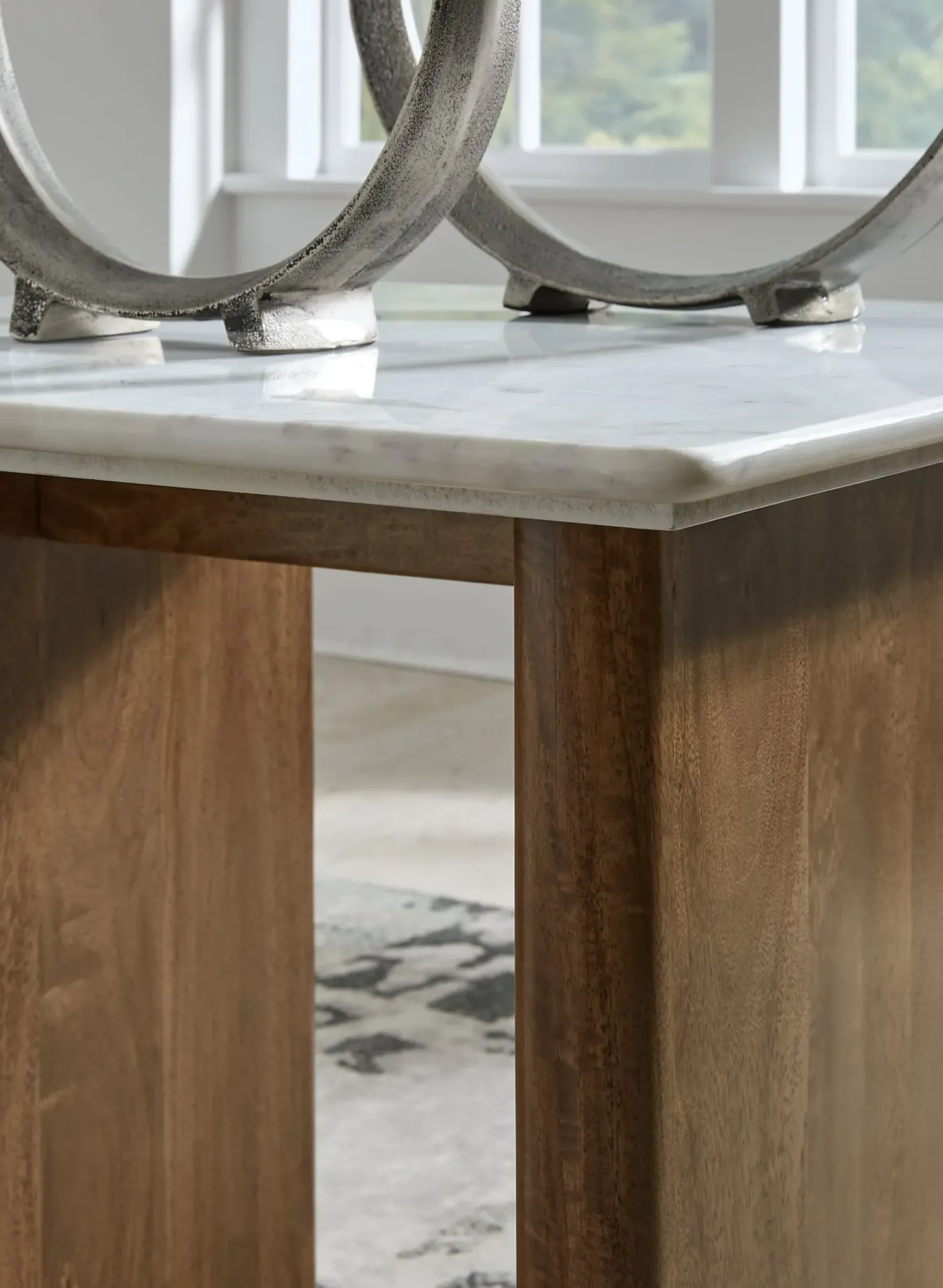 New American Furniture Galleries Isanti Rectangular End Table