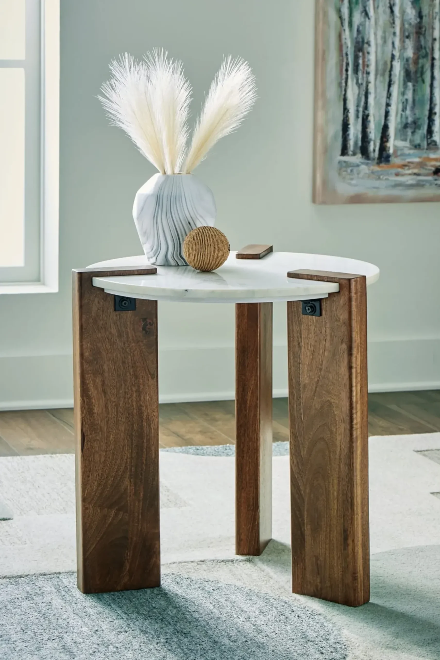 Fashion American Furniture Galleries Isanti Round End Table