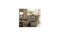 New American Furniture Galleries Jarita Double Manual Reclining Loveseat