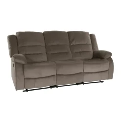Best American Furniture Galleries Jarita Double Manual Reclining Sofa
