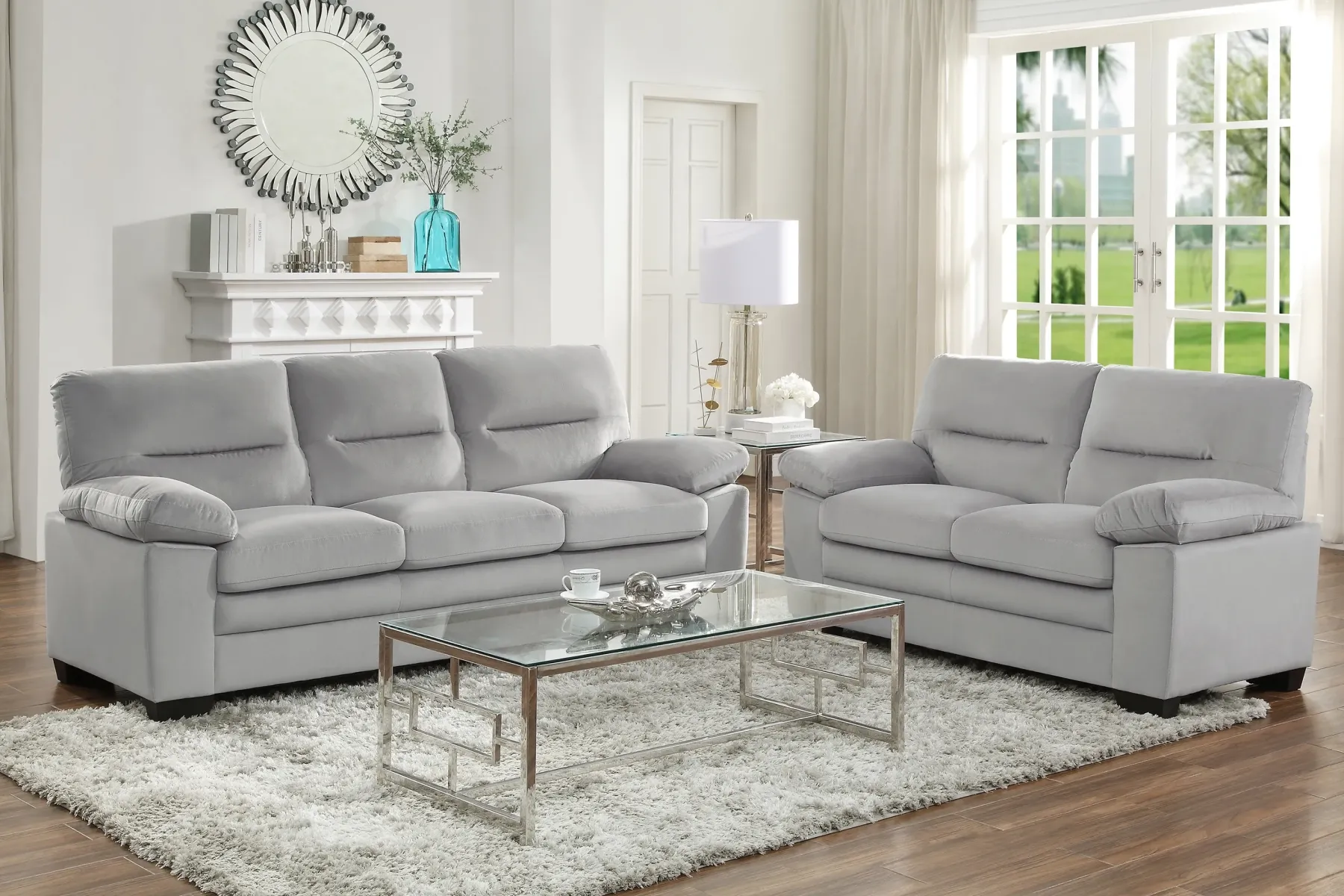 Fashion American Furniture Galleries Keighly Loveseat