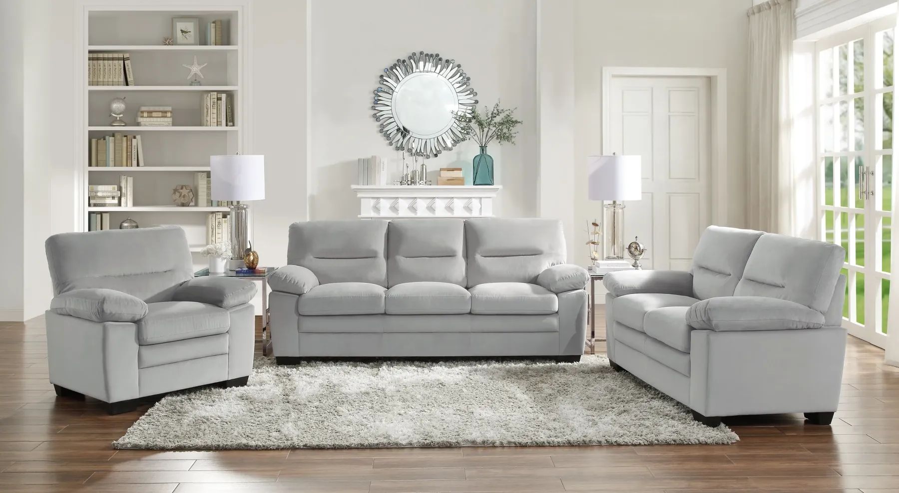 Fashion American Furniture Galleries Keighly Loveseat