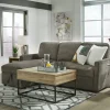 Outlet American Furniture Galleries Kerle 2-Piece Sectional with Pop Up Bed