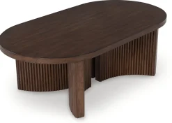 Online American Furniture Galleries Korestone Oval Coffee Table