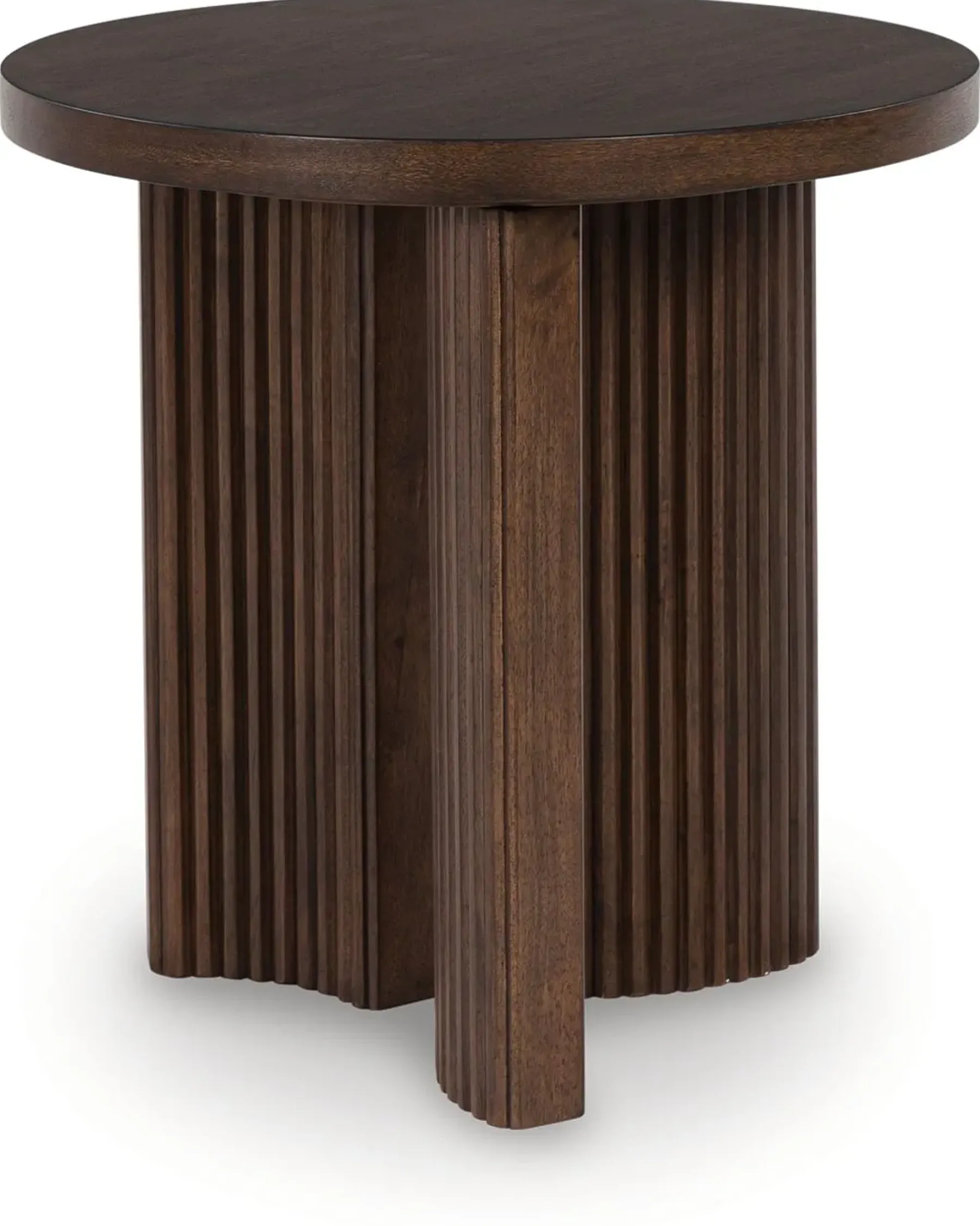 Fashion American Furniture Galleries Korestone Round End Table