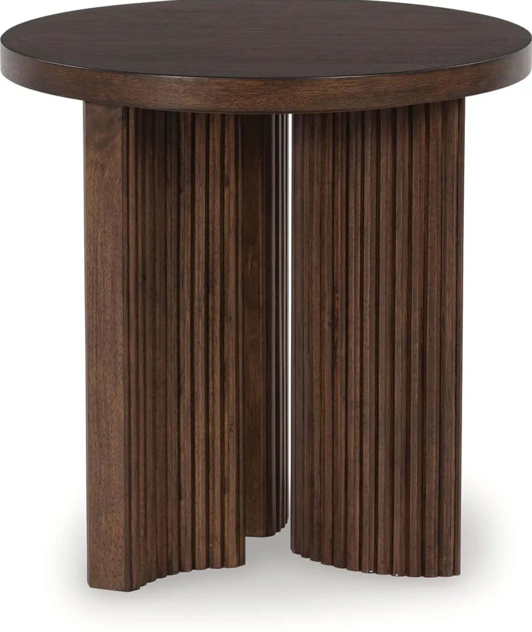 Fashion American Furniture Galleries Korestone Round End Table