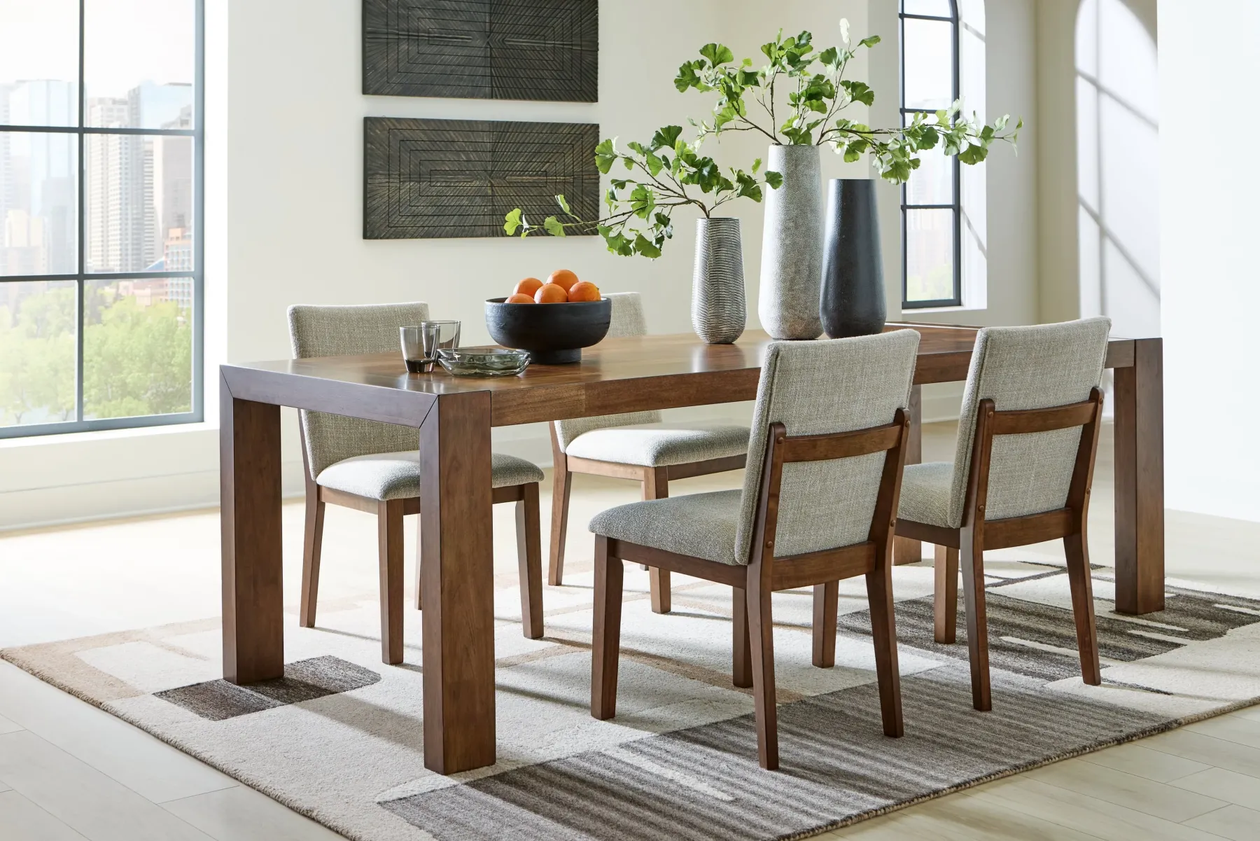 Fashion American Furniture Galleries Kraeburn 5-Piece Dining Set