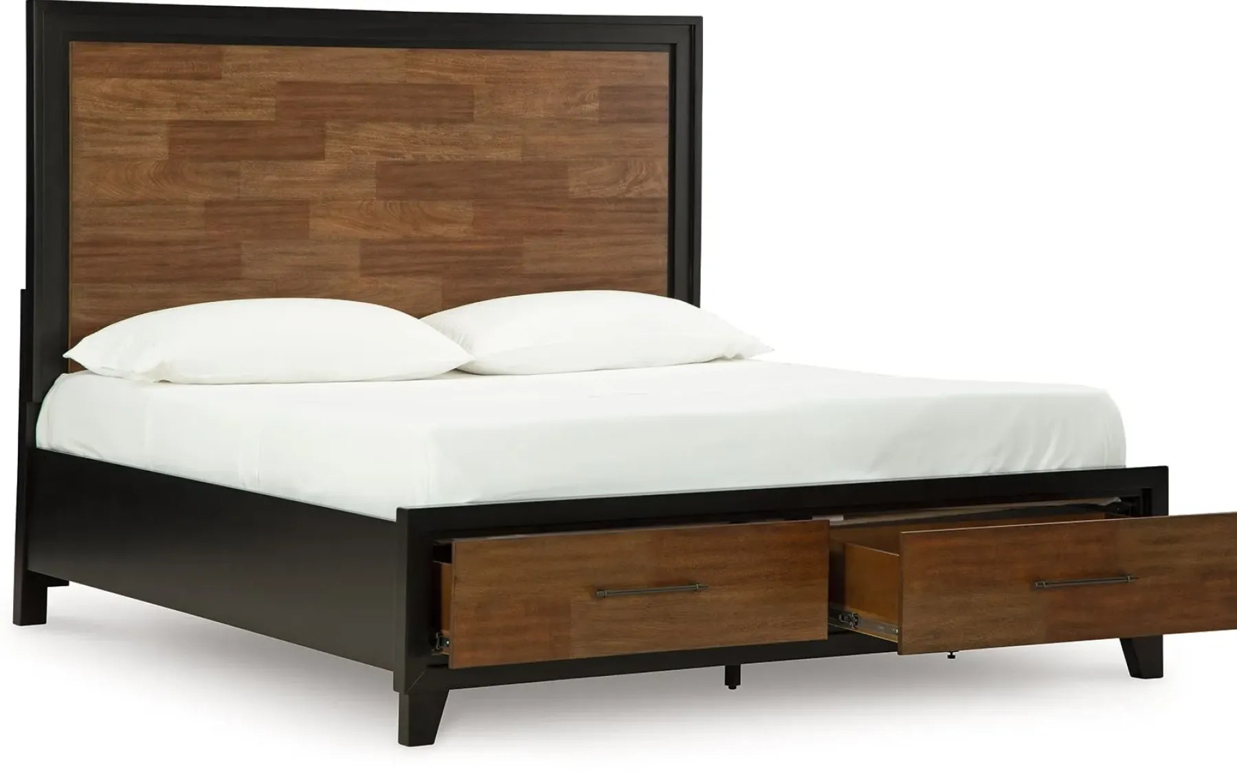 Discount American Furniture Galleries Kraeburn Queen Panel Storage Bed
